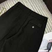 LOEWE STRAIGHT-LEG PANTS WITH EMBROIDERED LOGO 274390