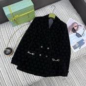 GUCCI 26S EMBELLISHED VELVET BLAZER 113