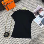 HERMES 26S SHORT SLEEVED CREW NECK T-SHIRT 495