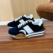 TOM FORD SNEAKERS IN NAVY BLUE SUEDE 432169