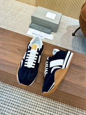 TOM FORD SNEAKERS IN NAVY BLUE SUEDE 432169