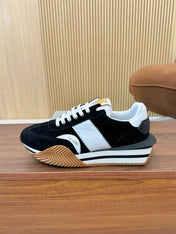 TOM FORD SNEAKERS IN BLACK SUEDE 432171