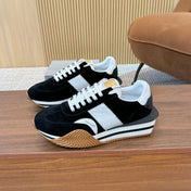 TOM FORD SNEAKERS IN BLACK SUEDE 432171