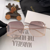 SPECIALIZED FIT ROUND-FRAME SUNGLASSES 8660 IN METAL