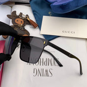 RECTANGULAR FRAME SUNGLASSES G7809 IN METAL