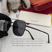 SQUARE FRAME SUNGLASSES 0863 IN METAL