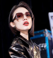 MONTAIGNE SQUARE SUNGLASS CD5296 IN ACETATE