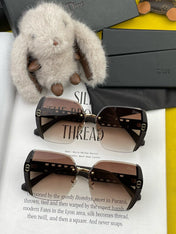 MONTAIGNE SQUARE SUNGLASS CD5296 IN ACETATE