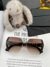 MONTAIGNE SQUARE SUNGLASS CD5296 IN ACETATE