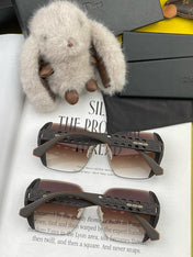 MONTAIGNE SQUARE SUNGLASS CD5296 IN ACETATE