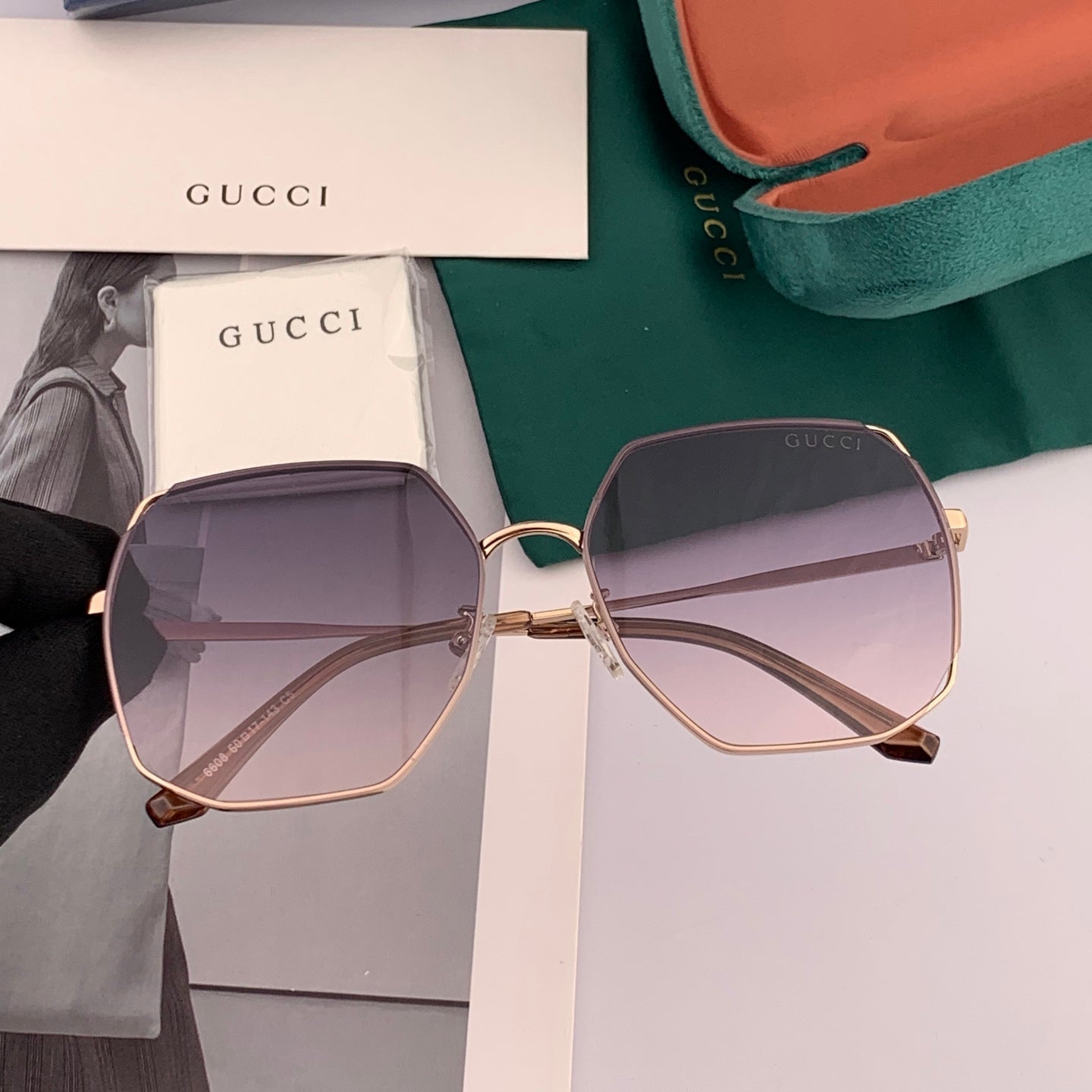 SPECIALIZED FIT ROUND-FRAME SUNGLASSES 8660 IN METAL