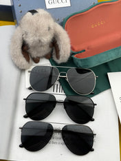 AVIATOR FRAME SUNGLASSES G1702 IN METAL