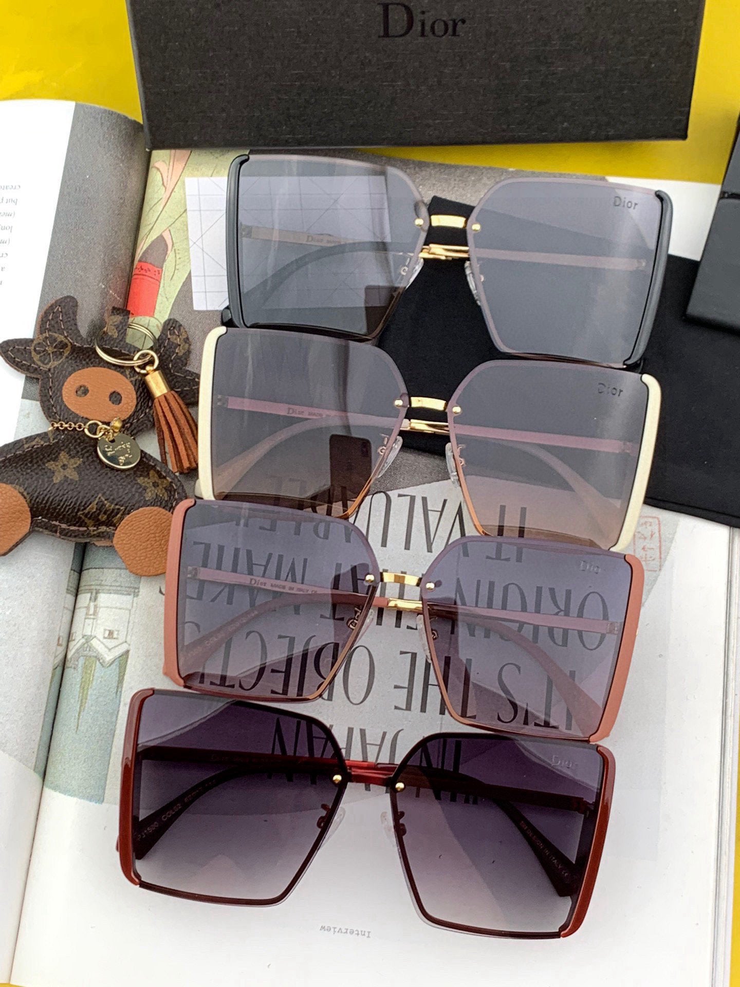 MONTAIGNE SUNGLASS 578161 IN METAL