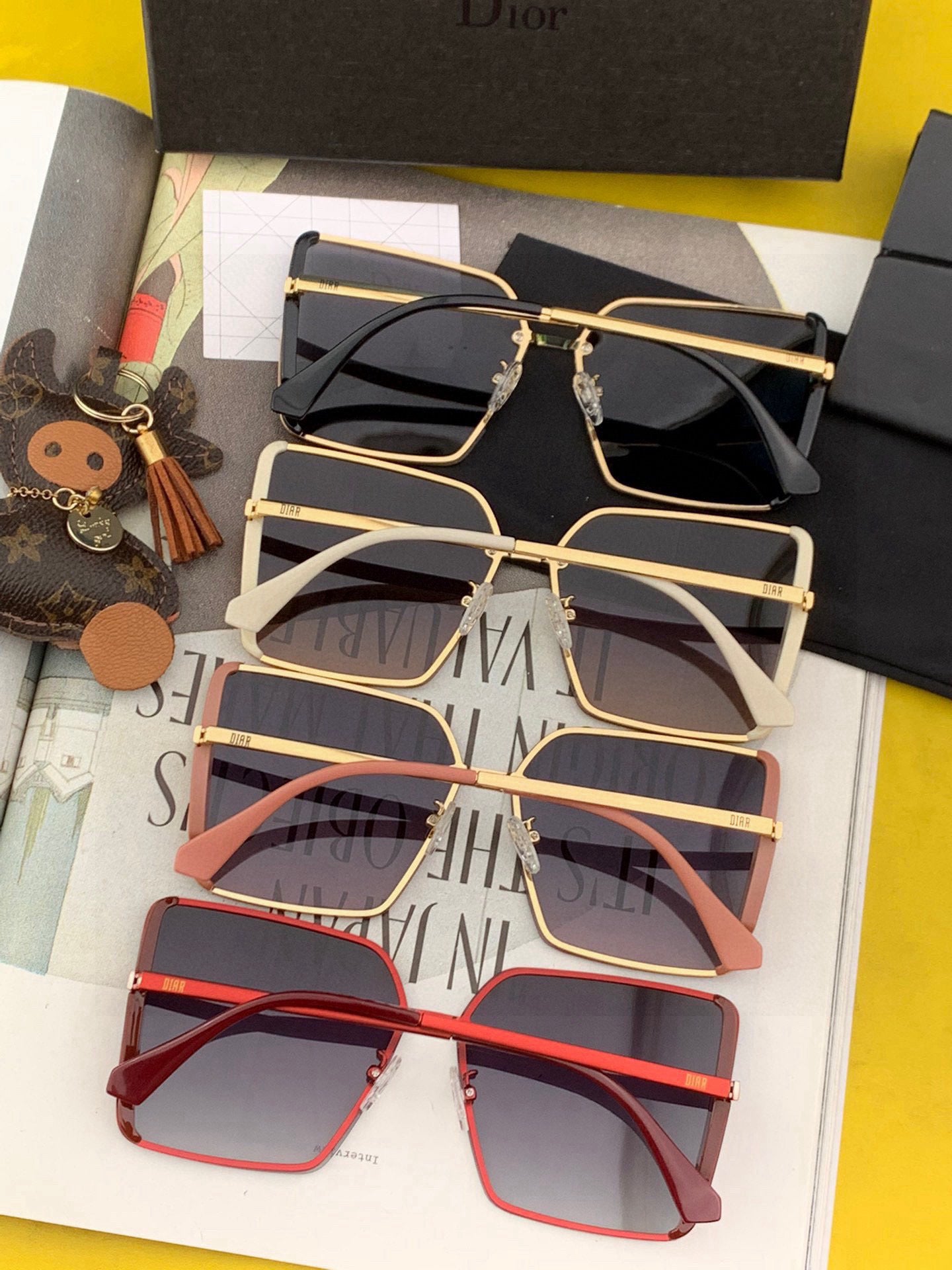 MONTAIGNE SUNGLASS 578161 IN METAL