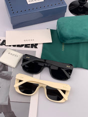 SQUARE FRAME SUNGLASSES G1386 IN ACETATE