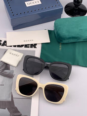 SQUARE FRAME SUNGLASSES G1386 IN ACETATE