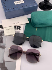 OVERSIZED SQUARE FRAME SUNGLASSES G9388 IN METAL