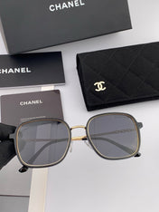SQUARE SUNGLASSES CH0826 IN METAL