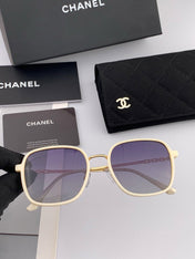 SQUARE SUNGLASSES CH0826 IN METAL