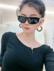 RECTANGULAR SUNGLASSES CH2507 IN ACETATE