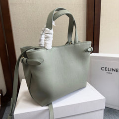 MINI CABAS ANAIS CUIR TRIOMPHE 20 IN LIGHT CLAY GRAINED CALFSKIN