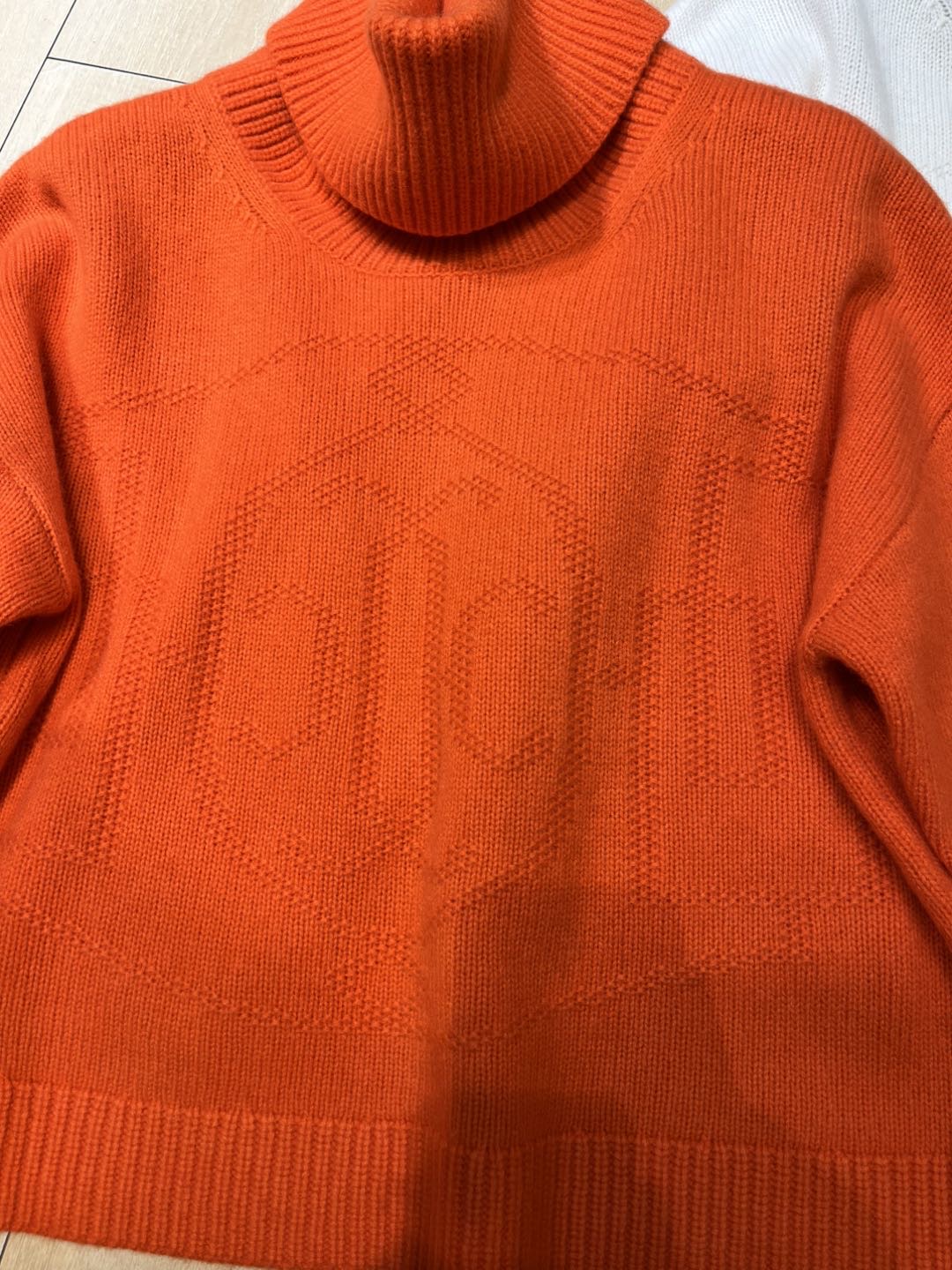 HERMES 25S TURTLENECK SWEATER 030