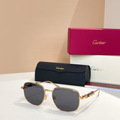 PREMIÈRE SQUARE FRAME SUNGLASSES CT0485S IN METAL