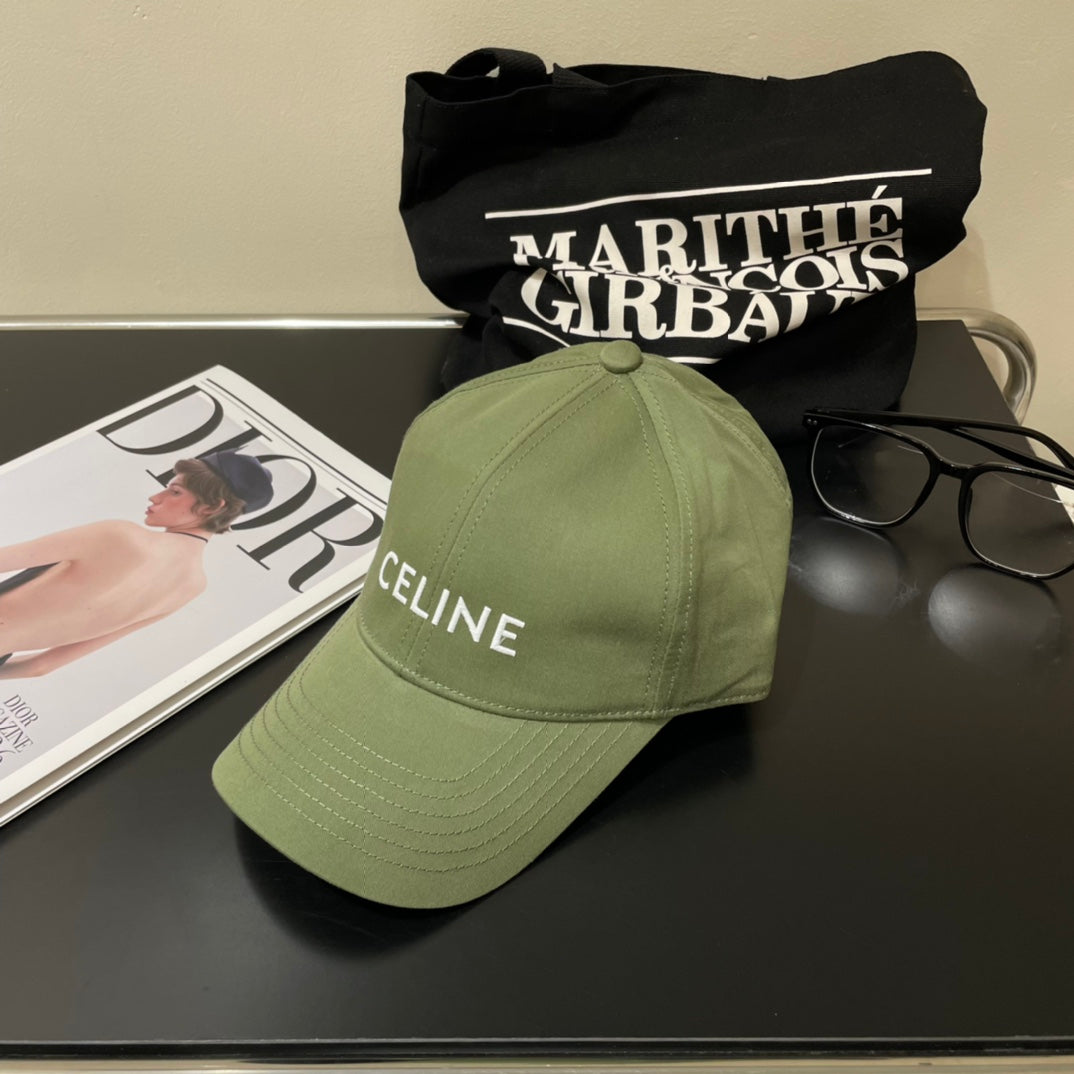 BASEBALL CAP MODEL 650702 IN GREEN COTTON