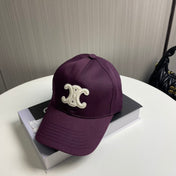 BASEBALL CAP MODEL 650713 IN WINE PURPLE COTTON