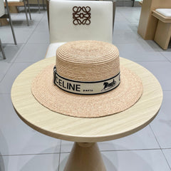 WIDE BRIM HAT MODEL 652231 IN NATURAL WOVEN STRAW
