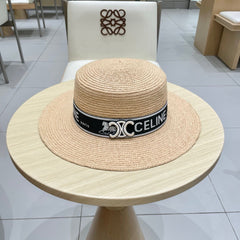WIDE BRIM HAT MODEL 652234 IN NATURAL WOVEN STRAW