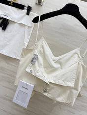 CHANEL 25S SPAGHETTI STRAP TOP STYLE 243