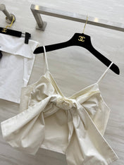 CHANEL 25S SPAGHETTI STRAP TOP STYLE 243