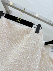 CHANEL 26S WOOL JACKET AND SKIRT SET 922