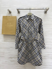 BURBERRY 26S SHIRT DRESS 414