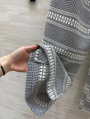 CHANEL 26S WIDE-LEG PLAID PANTS 971