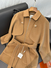 HERMES 25S MID-LENGTH CASHMERE COAT 285