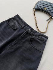 CHANEL 26S HIGH-WAIST WIDE-LEG PANTS 1432