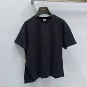 Loewe Slit T-shirt Black Cotton