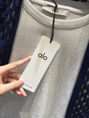 ALO T-SHIRT WITH SCARF STYLE 151