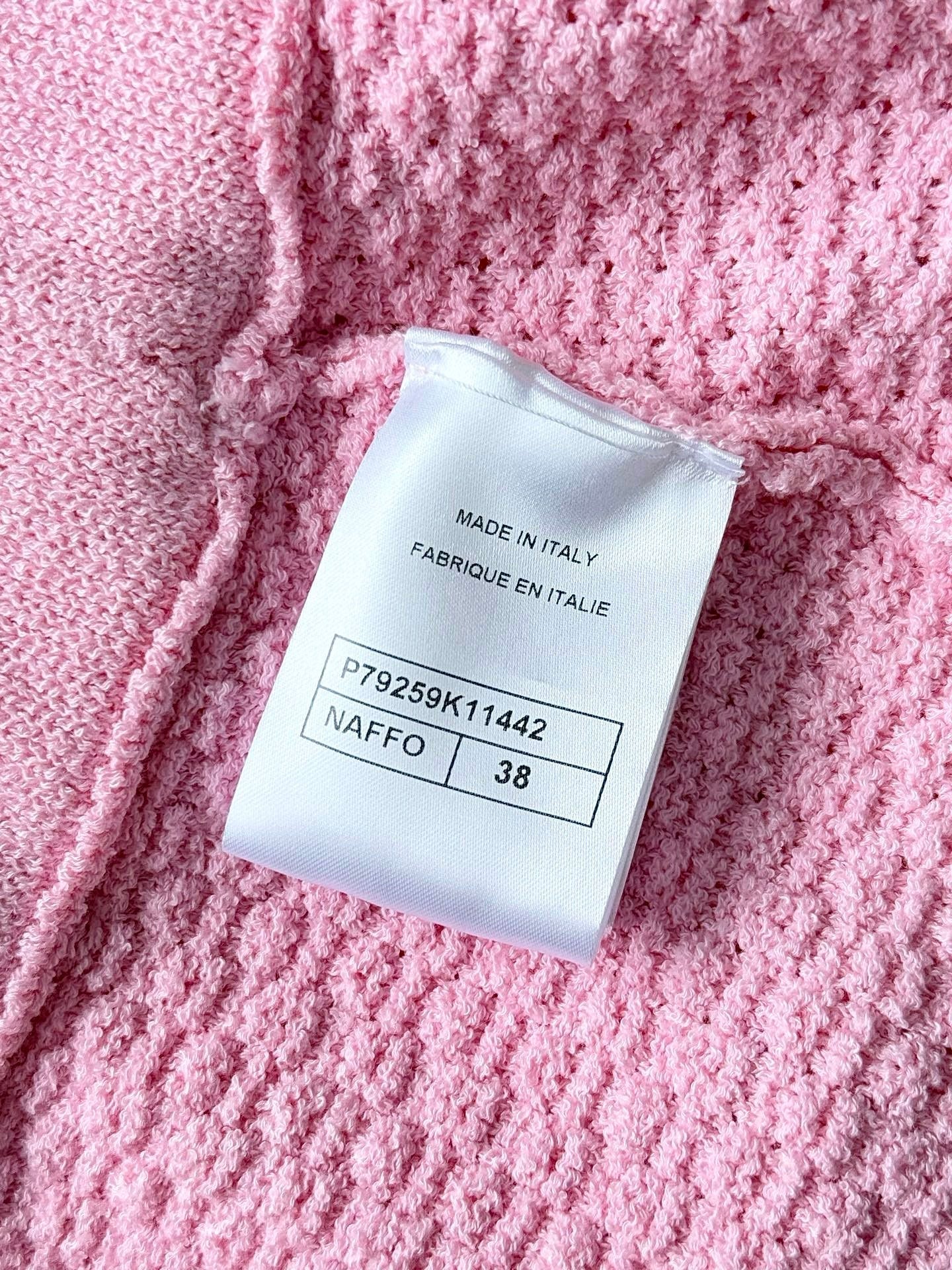 Chanel 25P Mini Skirt Pink Tweed 237296