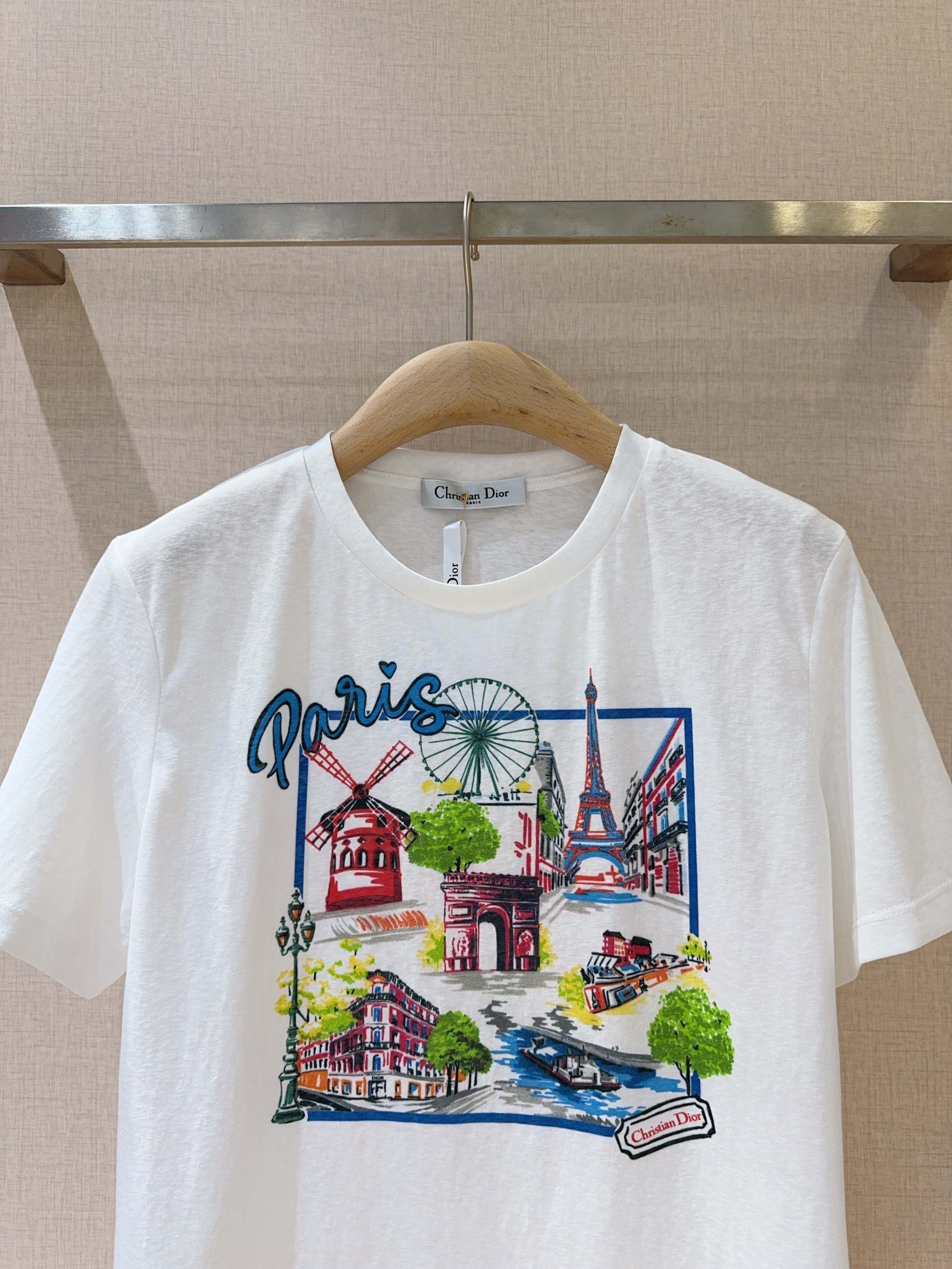 DIOR 25S CREW-NECK T-SHIRT 758