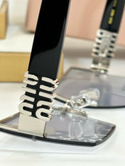 LOGO SQUARE SUNGLASSES MU117AV IN ACETATE