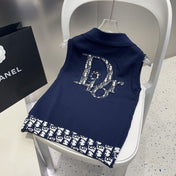 POLO TANK TOP 639172 IN NAVY BLUE COTTON RIBBED KNIT