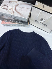 MONCLER 25S LONG-SLEEVE CREWNECK SWEATER 380