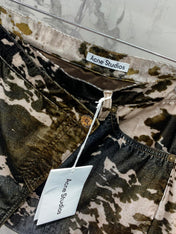 DIOR 25S MINI SKIRT CAMOUFLAGE STYLE 007