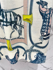 HERMES 26S SHORT SLEEVED KNIT TOP 532