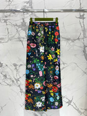 GUCCI 26S WIDE-LEG PRINTED PANTS 77