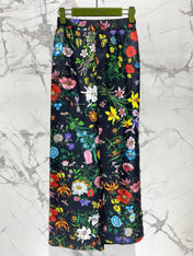 GUCCI 26S WIDE-LEG PRINTED PANTS 77