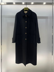 GUCCI LONG WOOL COAT STYLE 61